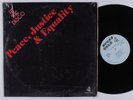 PEACE, JUSTICE & EQUALITY At The Disco LP NM SHRINK private funk soul HEAR