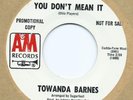 NORTHERN SOUL - TOWANDA BARNES 