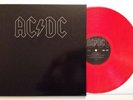 AC/DC - BACK IN BLACK - RED VINYL LP ALBUM (AUSTRALIA) APLP045 NEAR MINT (NM)