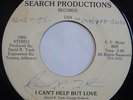 PRIVATE MODERN SOUL 45 DAVID R. TRASK I CANT HELP BUT LOVE SEARCH 1984,RARE;HEAR