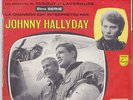 JOHNNY HALLYDAY SP LES CHEVALIERS DU CIEL 2EME SERIE TANGUY LAVERDURE  EX