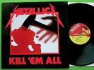 Metallica - Kill 'Em All LP  Music For Nations 1983  MFN 7