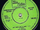 TMG 652 THE ISLEY BROTHERS Why when love is gone Demo - All time classic