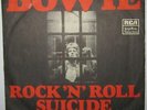 DAVID BOWIE - ROCK`N`ROLL SUICIDE -  VERY RARE & UNIQUE YUGOSLAVIAN 7