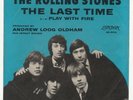 ROLLING STONES on London --THE LAST TIME-- PICTURE SLEEVE ONLY | US ORIGINAL