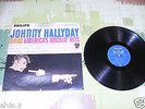 johnny halliday sings américa's  rare lp vinyle 33 tours japon  stéréo