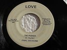 FINAL DECISIONS I FEEL WHAT YOU/THE PUSHER LOVE 162 promo Detroit Soul 45  (G+)