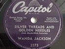 Wanda Jackson– 78rpm 10-inch – Capitol #3575