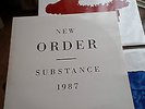 new order, substance, 1987, lp. record.