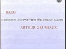 Bach 6 Sonaten und Partiten für Violine allein Arthur Grumiaux / 3 LP Box Set