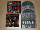 KISS - ALIVE II / Japan Double LP / OBI / 1977 / Gatefold / With 6P Photobook