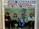 BLUESBREAKERS / JOHN MAYALL with ERIC CLAPTON - 1966 Stereo LP (EX/EX)