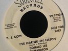 DONALD LEE RICHARDSON- I'VE LEARNED MY LESSON / YOU'VE GOT **PROMO SOUL 7