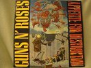 GUNS N' ROSES. APPETITE FOR DESTRUCTION 1987 LP IST PRESS 1-A 1-B-1 BANNED COPY