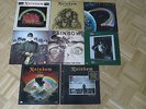 9 Alben Rainbow Rising on Stage Vinyl LP Hard Rock Down to earth, gut erhalten