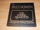 Beethoven, the String Quartets, Hungarian String Quartet, Box 10 LP