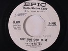 ROY HAMILTON: Don't Come Cryin' To Me / If Only I Had Known 45 (dj, #ol) Soul