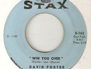 DAVID PORTER Win You Over STAX RARE  NORTHERN SOUL 45