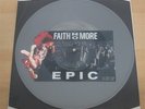 FAITH NO MORE: Epic UNCUT Shaped Picture Disc Grunge Nirvana Soundgarden