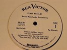 ELVIS PRESLEY Special Palm Sunday Programming LP 70s Issue Mono Promo Only