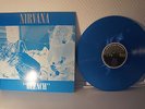 Nirvana - Bleach..Original Waterfront Blue/Silver Cover Blue Vinyl..Rare