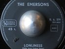 OBSCURE KILLER R&B THE EMERSONS Lonliness / Down in the valley UNITED ARTISTS