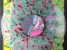 RAMONES ACID EATERS CLEAR SPLATTER VINYL with backing card & Sticker PUNK 