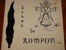JEANNE BOVET   ECHOS DE ROMPON I    CLASSICAL PIANO LP   SWISS PRIVATE PRESS