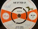 JUSTIN HINES - RUB UP PUSH UP ORIGINAL UK ISLAND 45 CLIP