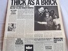 JETHRO TULL THICK AS A BRICK LP UK 1972 1st Press A-3U / B-2U CHR 1003 NEAR MINT