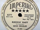 Rare Rockabilly 78-GENE HENSLEE 