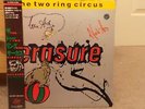 ERASURE - THE TWO RING CIRCUS JAPANESE RELEASE SIGNED