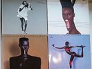 4 x VINYL GRACE JONES Nightclubbing-Slave to the rhythm-Island-La vie en rose