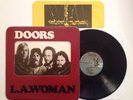 THE DOORS - L.A. WOMAN - VINYL LP ALBUM 1ST PRESS EKS-75011 CRUCIFIX INSERT VG+