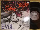 SONIC YOUTH, EVOL, LP 1986 UK 1ST PRESS A2/B2 EX/EX INNER SLEEVE