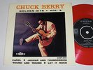  Chuck Berry EP Vol 3 Jaguar & Thunderbird Chess Chep-900 Sweden VG+