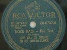 LOUIS VOLA 78” TIGER RAG (FOX) / JUST A MOOD (FOX) - RCA 680737
