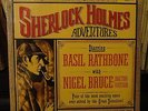sealed 2Lp SHERLOCK HOLMES Adventures BASIL RATHBONE w/NIGEL BRUCE 4 Radio Shows