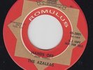 THE AZALEAS Hands Off 45 on Romulus M- R&B Girl Group Soul Stomper HEAR
