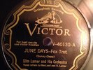 HOT DANCE (VERY) SLIM LAMAR Or June Days/You Never Did That Victor 40130 V+