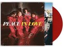 PEACE LP x 2 In Love w/ Promo Sheets 2013 DOUBLE RED Vinyl + BONUS - SIGNED MINT