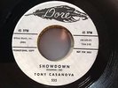 TONY CASANOVA SHOWDOWN / BOOGIE WOOGIE FEELING PROMO REPRO RARE M- ROCKABILLY 45