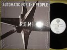R.E.M. AUTOMATIC FOR THE PEOPLE, LP 1992 GERMANY VG+/EX-, INNER SLEEVE