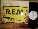 R.E.M. OUT OF TIME, LP 1991 GERMANY EX/EX+, INNER SLEEVE