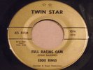 EDDIE RINGO full racing cam TWIN STAR 1016 hot rodRARE  ROCKABILLY teen HEAR IT