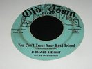 DONALD HEIGHT can't trust your best friend KILLER NORTHERN SOUL POPCORN 45 HEAR