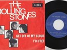 ROLLING STONES * Get Off Of My Cloud * diff B-side * 1965 Belgian Red PS