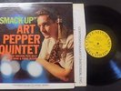 ART PEPPER QUINTET Smack Up lp 1960 og dg mono jazz Contemporary M 3603 + inner