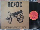 AC/DC For Those About To Rock ..We Salute You   1981 Oz 1st Press (Alberts) LP