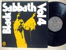 Black Sabbath Vol 4 1Y//1 2Y//1 ?LISTEN? UK LP Vertigo Swirl 1972 EX